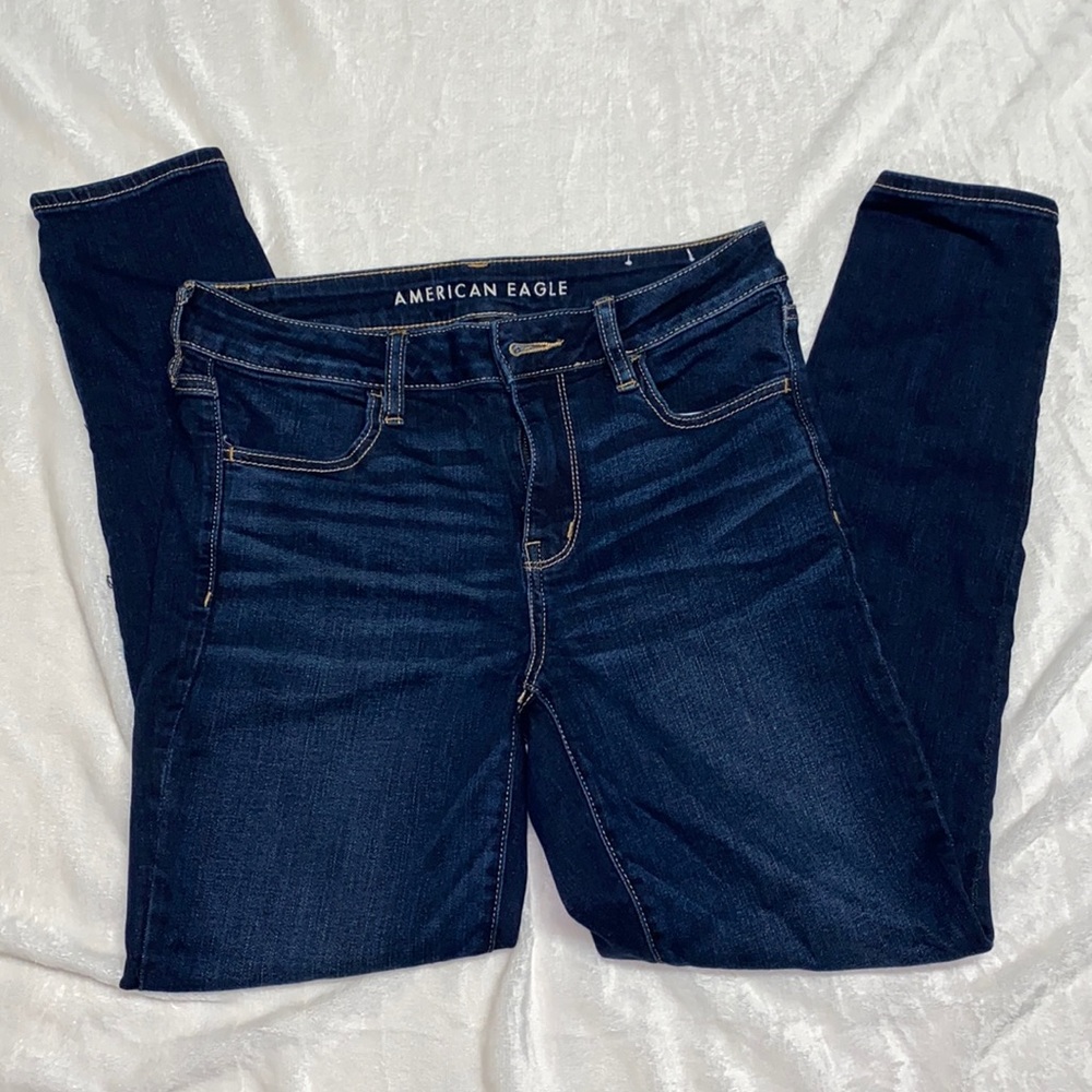 American Eagle Jeans 10 Regular - image 1